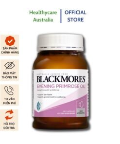 Tinh dầu hoa anh thảo Blackmores Evening Primrose Oil 1000 đẹp da, cân bằng nội tiết tố lọ 190v
