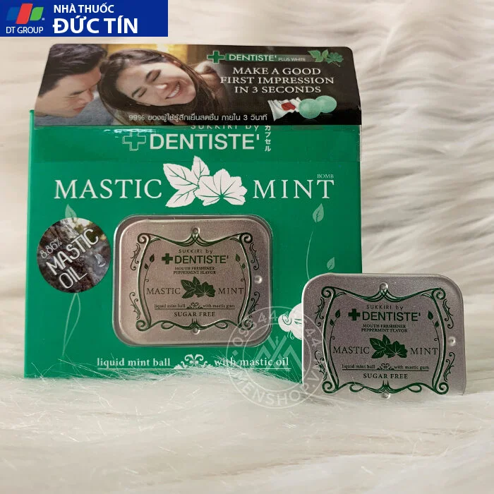 Kẹo Ngậm Phòng The,Kẹo Tình Yêu Bạc Hà Love Mint Thái Lan,Hộp 20 Viên - Ảnh 2