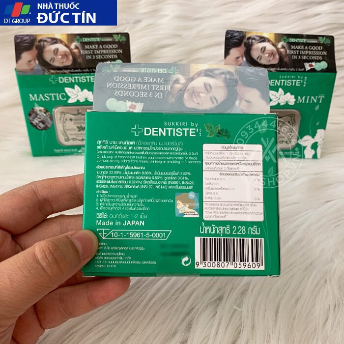 Kẹo Ngậm Phòng The,Kẹo Tình Yêu Bạc Hà Love Mint Thái Lan,Hộp 20 Viên 20 keongam9