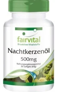 Tinh dầu hoa anh thảo Fairvital Nachtkerzenol 500mg 90v- Đức