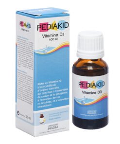 Pediakid Vitamin D3 400UI hỗ trợ phát triển xương và răng chai 20ml