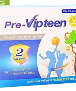 Pre Vipteen 2 hỗ trợ cải thiện chiều cao cho trẻ từ 6 tháng tuổi