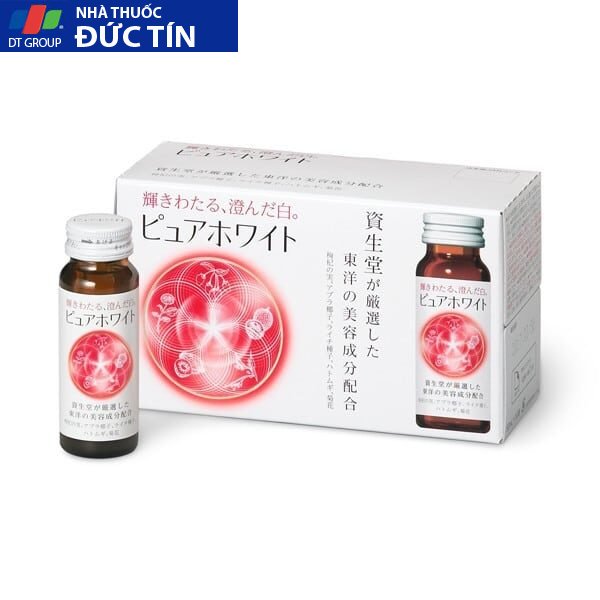 Nước uống Pure White Shiseido trắng da Chính Hãng 1 Nước uống Pure White Shiseido trắng da Chính Hãng