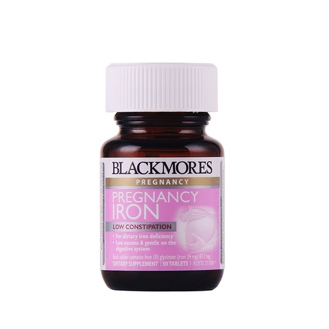 Viên uống bs sắt Blackmores bà bầu 30v - Úc 1 Viên uống bs sắt Blackmores bà bầu 30v - Úc