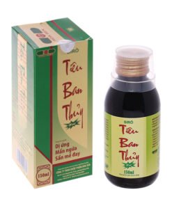 Siro Tiêu Ban Thủy New hỗ trợ giảm mề đay, rôm sẩy chai 150ml