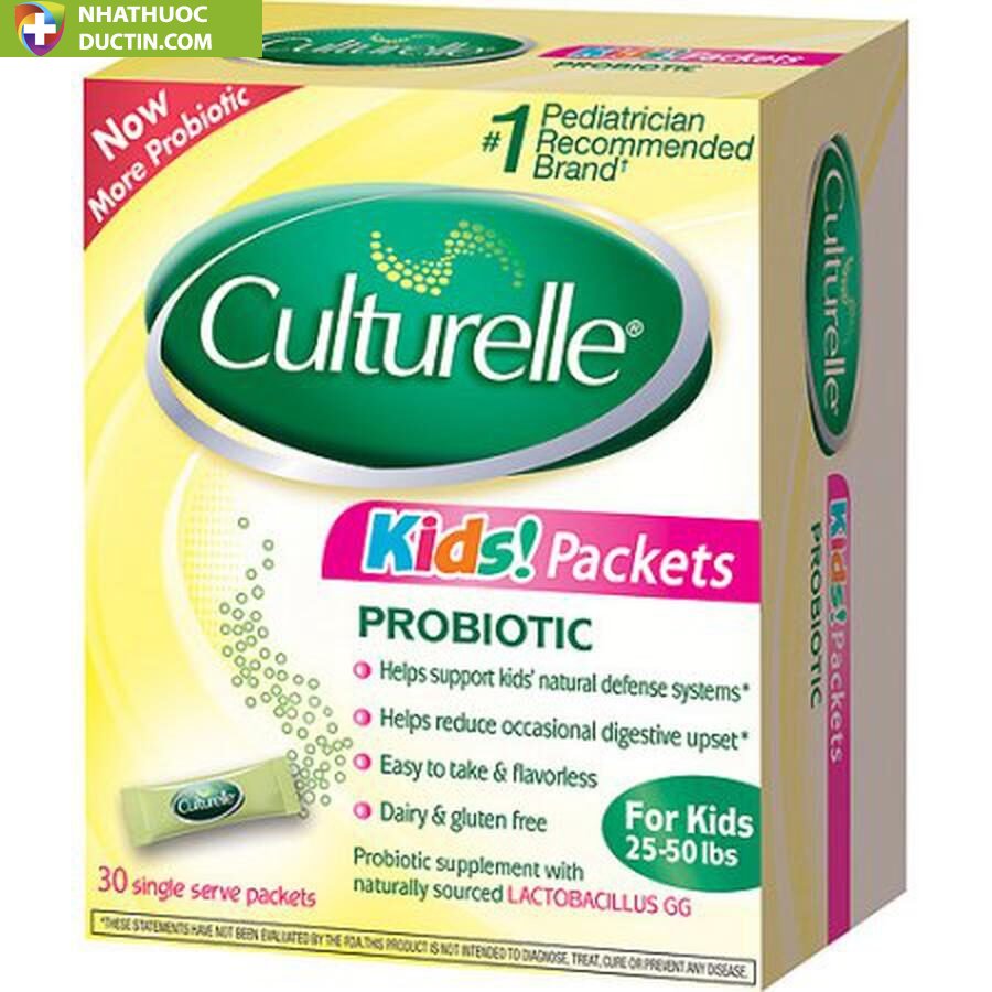 Thuốc bổ trợ tiêu hóa Culturelle Kids (cho trẻ 1-3 tuổi) 1 Thuốc bổ trợ tiêu hóa Culturelle Kids (cho trẻ 1-3 tuổi)