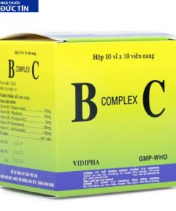 Thuốc dự phòng thiếu các Vitamin nhóm B, nhóm C B Complex C
