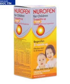 Thuốc hạ sốt giảm đau cho trẻ em Nurofen For Children Orange