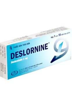 Thuốc trị viêm mũi dị ứng, mề đay Deslornine(1 vỉ x 10 viên)