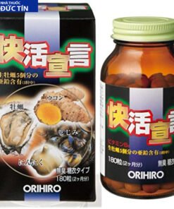 Tinh chất hàu, tỏi, nghệ Orihiro của Nhật, 180 viên