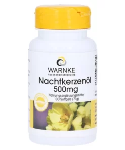 Tinh dầu hoa anh thảo Warnke Nachtkerzenol 500mg 100 viên Đức