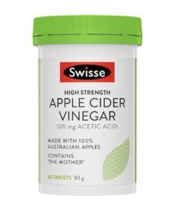 Viên uống giấm táo Swisse Apple Cider Vinegar 120mg 60 viên