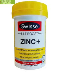 Viên hỗ trợ bổ sung kẽm Swisse ZinC+ của Úc