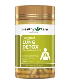 Viên hỗ trợ thải độc phổi Healthy Care Original Lung Detox