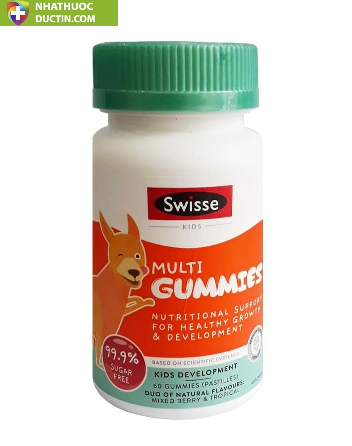 Viên Nhai Bổ Sung Vitamin Tổng Hợp Cho Bé Swisse Kids Multi 1 Viên Nhai Bổ Sung Vitamin Tổng Hợp Cho Bé Swisse Kids Multi