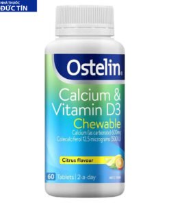 Viên Nhai Calcium & Vitamin D3 Ostelin chính hãng từ Úc
