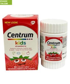 Viên nhai vitamin tổng hợp cho trẻ em Centrum Kids Strawberry