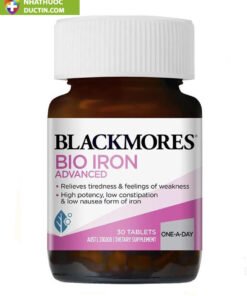 Viên Sắt Tự Nhiên Blackmores Bio Iron Advanced Hộp 30 Viên