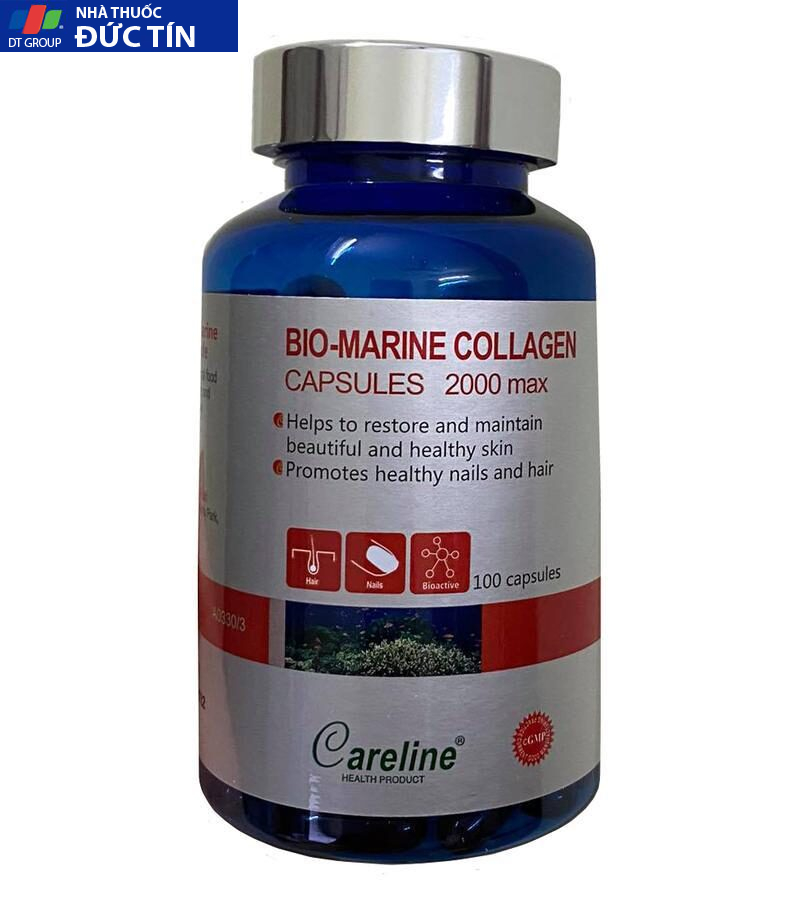 Viên uống đẹp da Bio Marine Collagen Careline của Úc - Nhà Thuốc Đức Tín