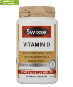 Viên Uống hỗ trợ bổ sung vitamin D Swisse của Úc