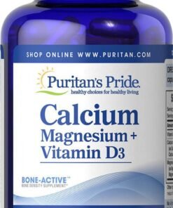 Viên uống Puritan's Pride Calcium Magnesium Vitamin D3