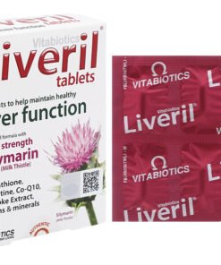 Vitabiotics Liveril hỗ trợ tăng cường chức năng gan hộp 30 viên