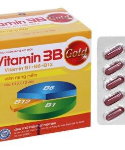 Vitamin 3B Gold PV hỗ trợ tăng đề kháng hộp 100 viên