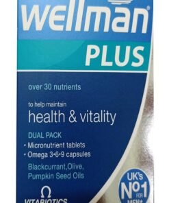 Vitamin Wellman Plus Omega 3,6,9 cho nam trên 20 tuổi