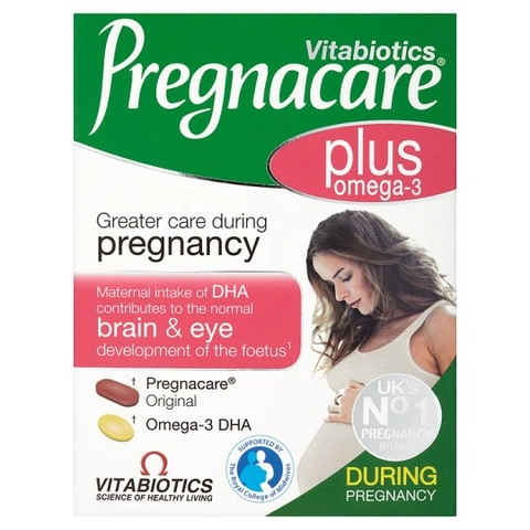 Vitamin cho bà bầu Pregnacare Plus Omega-3 56v- Anh 1 Vitamin cho bà bầu Pregnacare Plus Omega-3 56v- Anh