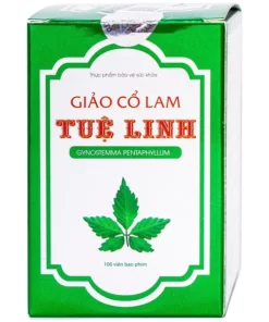 Viên uống Giảo Cổ Lam Tuệ Linh giúp giảm mỡ máu, giảm cholesterol toàn phần (100 viên)