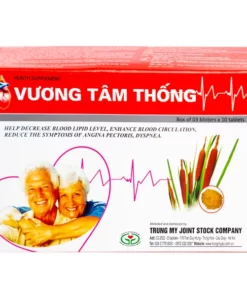 Viên uống Vương Tâm Thống chống bệnh mạch vành, hẹp hở van tim (30 viên)