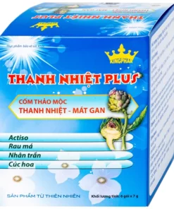 Gói cốm Thanh Nhiệt Plus Kingphar hỗ trợ giải độc, mát gan (7g x 6 gói)