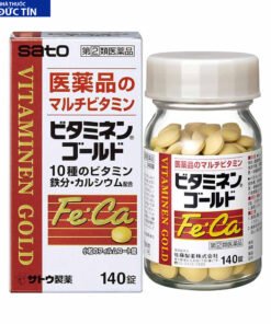 Viên uống bổ sung Vitamin Sato Fe Ca 140 viên