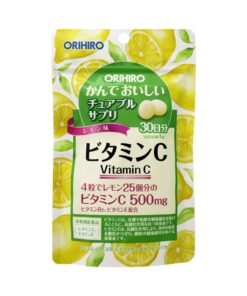 Viên nhai bổ sung Vitamin C Orihiro 120 viên