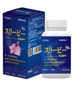 Viên uống hỗ trợ giấc ngủ Fujina Sleepy Nhật Bản 80 viên