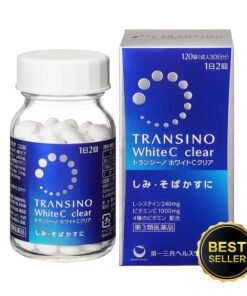 Viên uống trắng da, trị nám Transino White C Clear 120 viên
