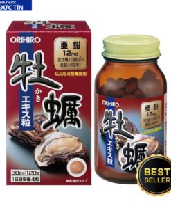 Tinh chất hàu tươi hỗ trợ tăng cường sinh lực nam Orihiro 120 viên
