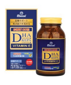 Viên uống bổ não hỗ trợ trí nhớ Mamori DHA&EPA 180 viên