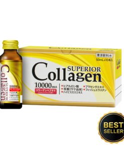 Nước uống Superior Collagen 10000mg Nhật Bản (Hộp 10 chai x 50ml)