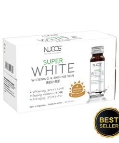Nước uống Collagen trắng da, giảm nám Nucos Super White (Hộp 10 chai x 50ml)