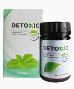 Detoxic thải độc - diệt ký sinh trùng 20v - Nga