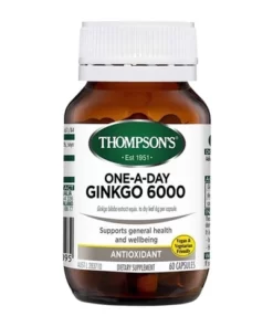 Viên uống bổ não Thompson's Ginkgo 6000 60v - úc