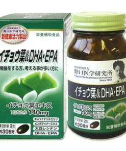 Viên uống bổ não DHA - EPA chiết xuất lá bạch quả 60v - Nhật