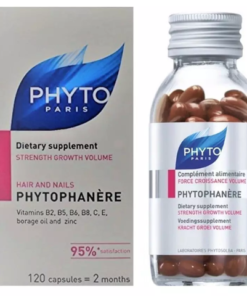 Viên uống kích thích mọc tóc và móng Phyto 120v- Pháp