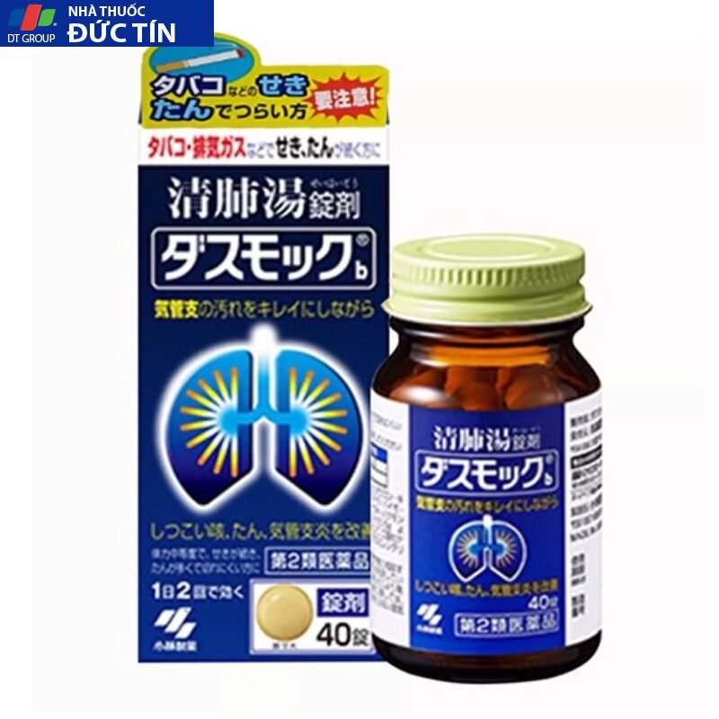 Viên uống bổ phổi Kobayashi Nhật Bản 80 viên 21 a5