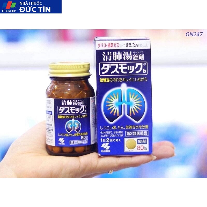 Viên uống bổ phổi Kobayashi Nhật Bản 80 viên 18 a8