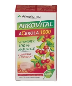 Viên Ngậm Vitamin C tự nhiên ARKOVITAL hộp 30v - Pháp