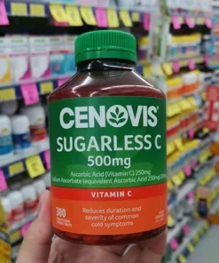 Vitamin C Cenovis Úc 500mg Sugarless 300v- Úc