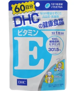 Viên uống bổ sung vitamin E DHC 60V - Nhật