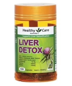 Viên uống giải độc gan Healthy Care Liver Detox 100v - Uc